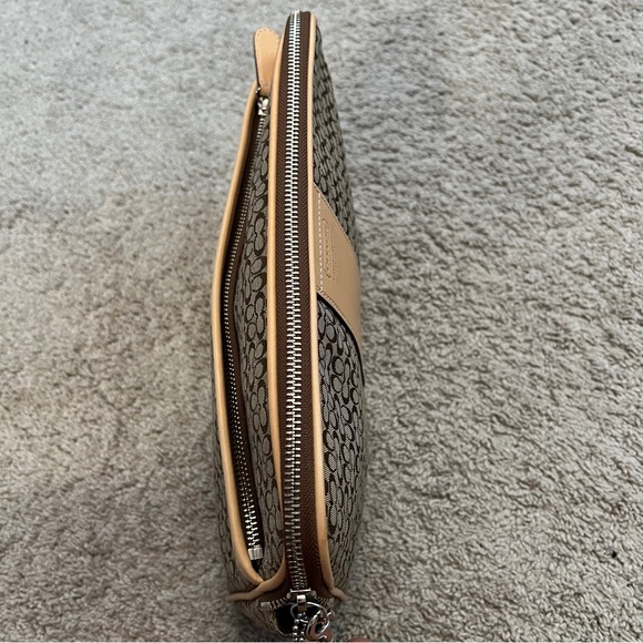 COACH Signature Canvas Travel Pouch - Picture 8 of 16